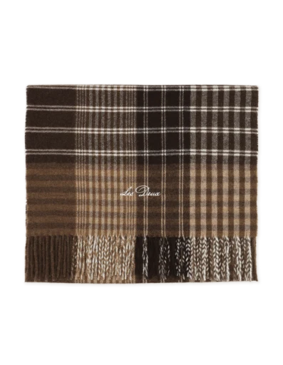 SIGNATUREN PATCHWORK CHECK SCARF