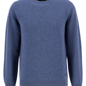 BARBOUR ESSENTIAL PATCH CREW NECK