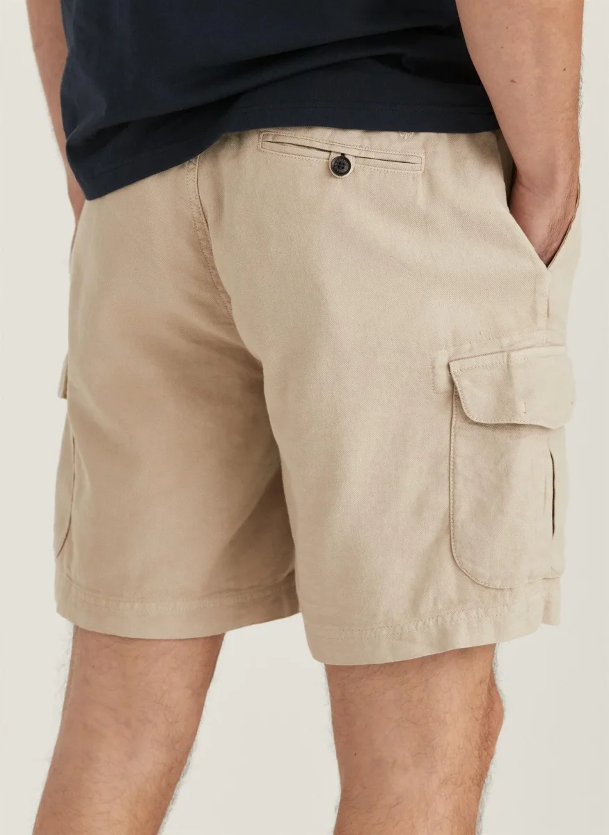 CARGO LINEN SHORTS - Image 5
