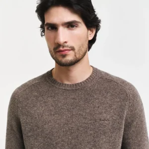 WOOL BLEND C-NECK