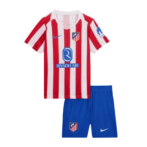 Atletico Madrid Hjemme Barn Drakt + Shorts 2025/26